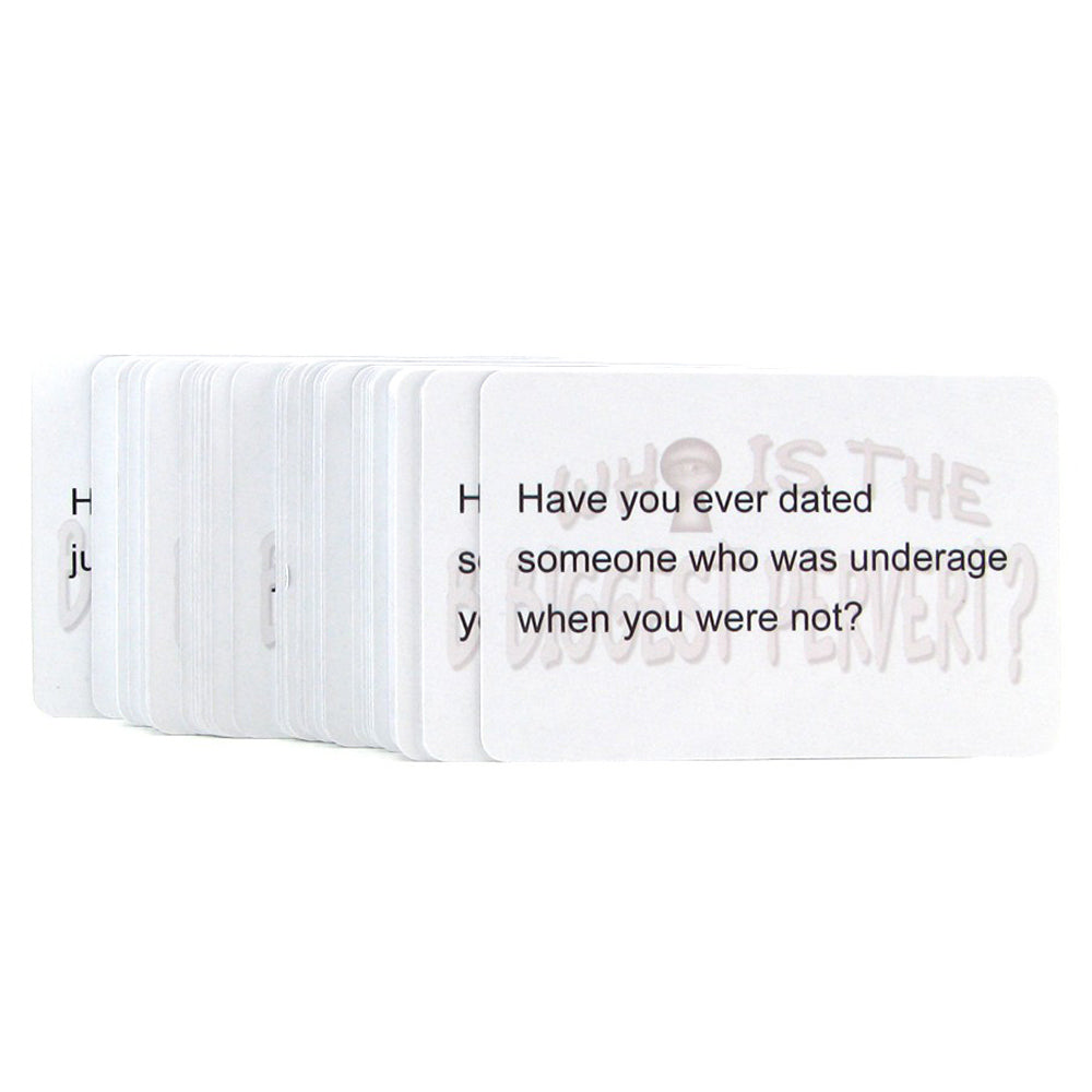 Whos The Biggest Pervert Drinking Card Game