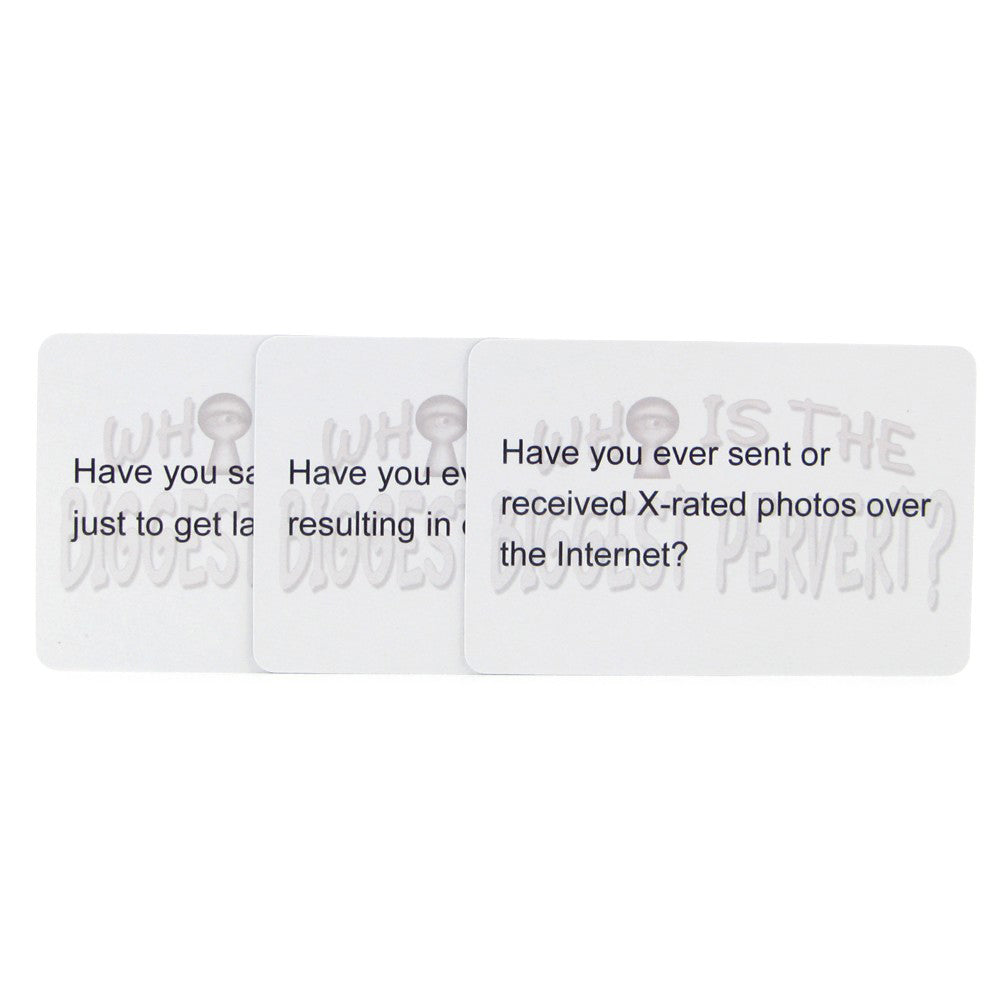 Whos The Biggest Pervert Drinking Card Game