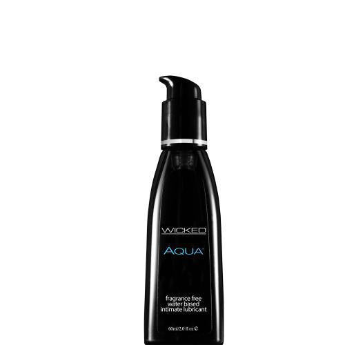 Wicked Aqua Lubricant 2oz Fragrance Free