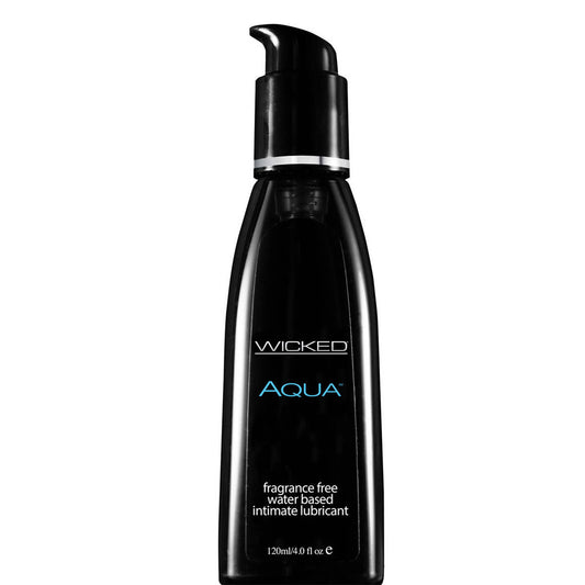 Wicked Aqua Lubricant 4oz Fragrance Free