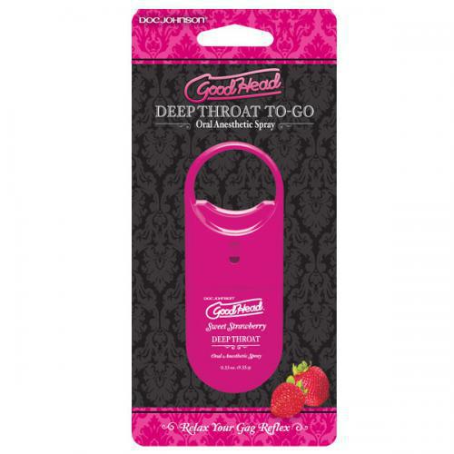 GoodHead Deep Throat To Go - Strawberry