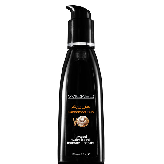 Wicked Aqua Lubricant Cinnamon Bun 4oz