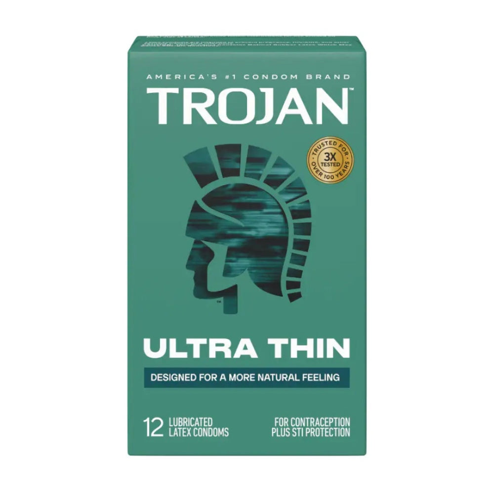 Trojan Ultra Thin Condoms 12 Pack