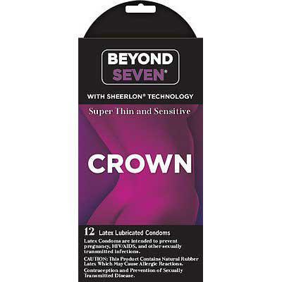 Crown Super Thin Condoms 12 Pack