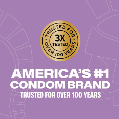 Trojan Her Pleasure Sensations Condoms 12pk