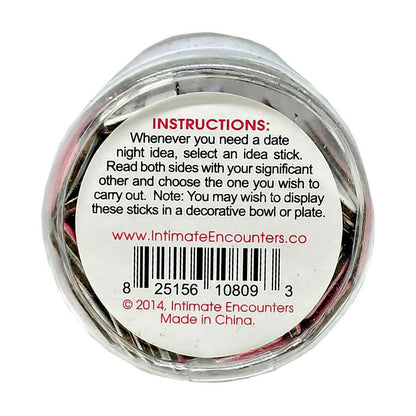 Shows the instructions on how to use Date Night Ideas adult game.