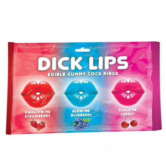 Dick Lips Edible Cock Rings