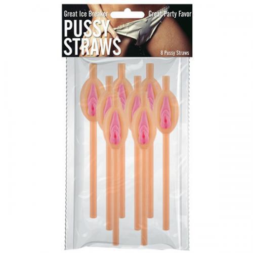 Pussy Straws 8 Pack