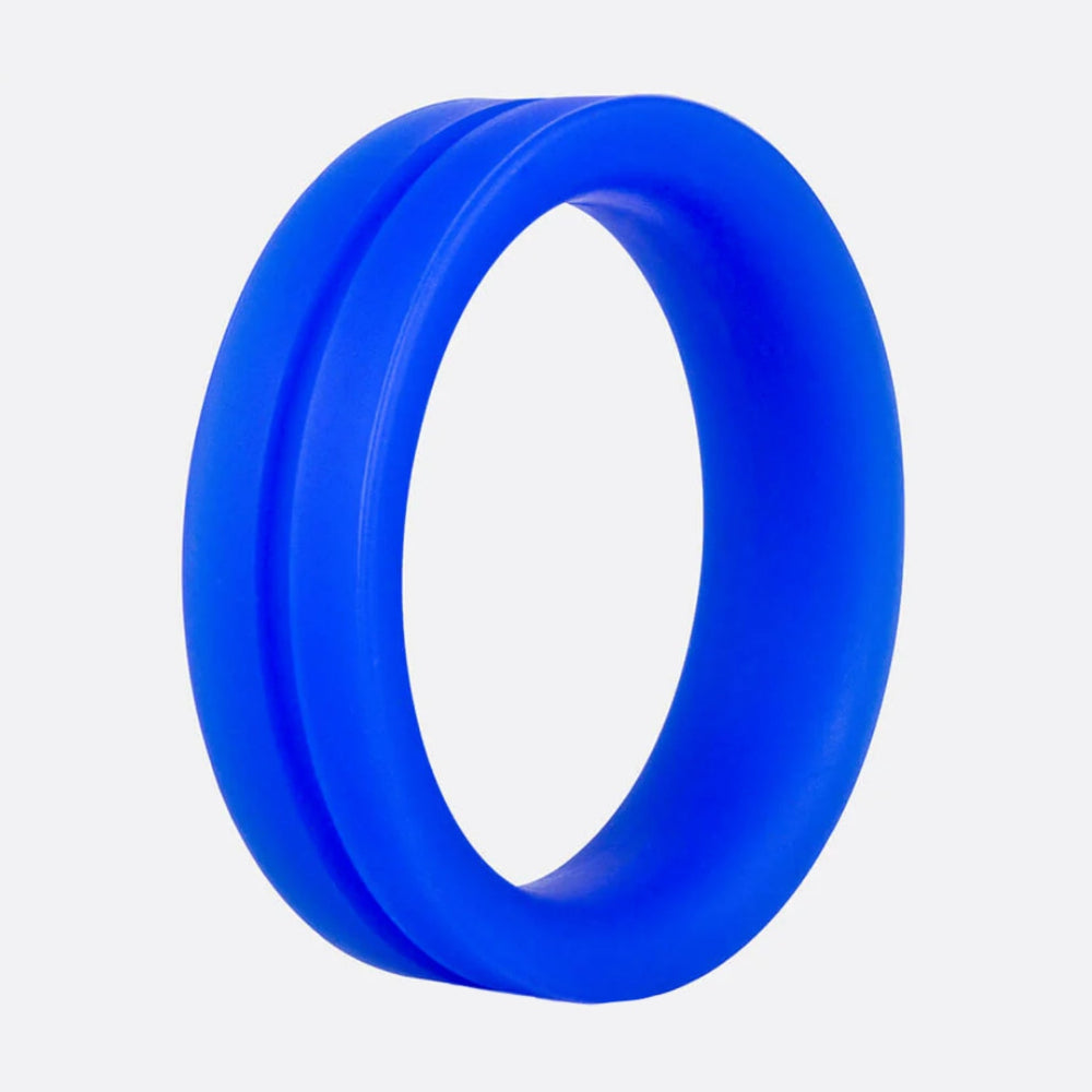 Screaming O Ringo Pro Silicone Cock Ring 1.25" Screaming O  Condom Kingdom Adult Blue