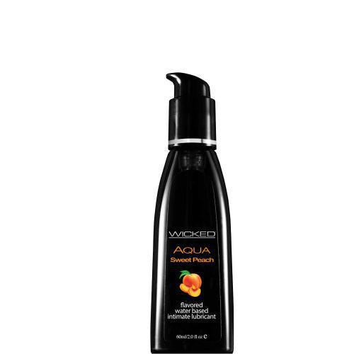 Wicked Aqua Lubricant Peach 2oz