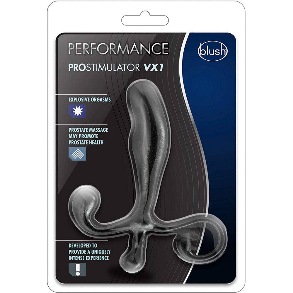 Performance Prostimulator VX1 Anal Prostate Toy Black