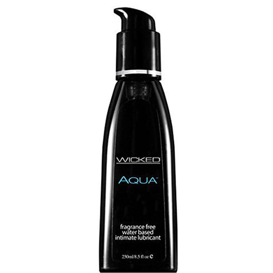 Wicked Aqua Lubricant 8.5oz Fragrance Free
