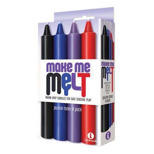 Make Me Melt Warm Drip Candles Passion Tones