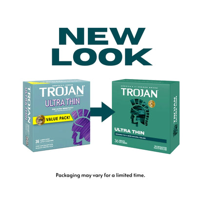 Trojan Ultra Thin Condoms 36 Pack