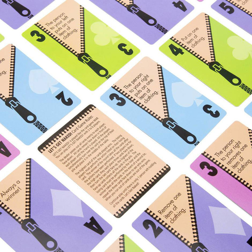 Let's Get Naked Sex Card Game