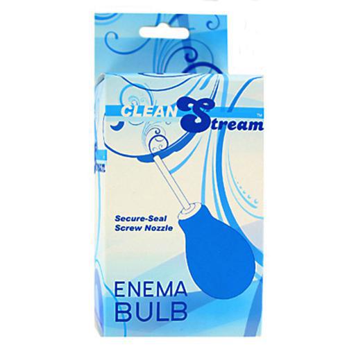 Clean Stream Enema Bulb - Blue