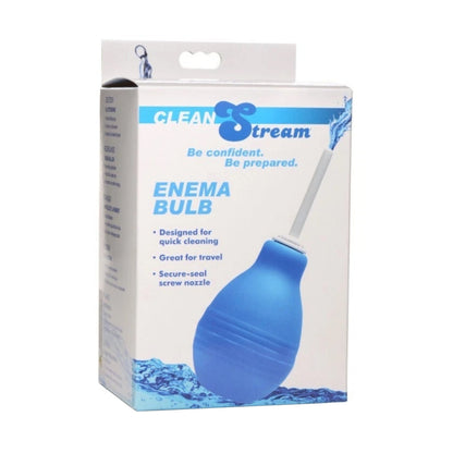 Clean Stream Enema Bulb - Blue