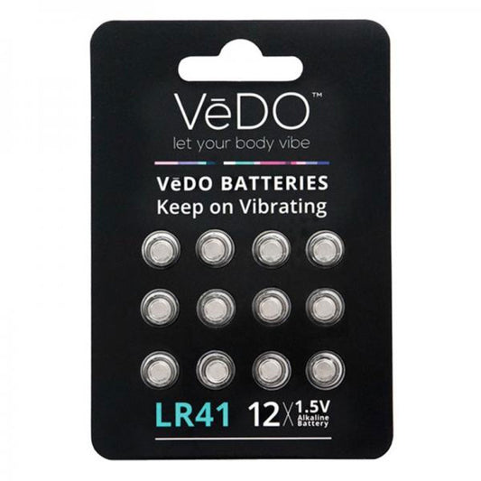 Batteries LR41 12 Pack