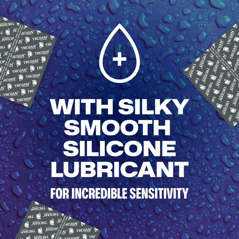 Trojan Raw Thin Condoms 10 pack