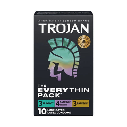 Trojan Bareskin EveryTHIN Pack Condoms 10 Pack