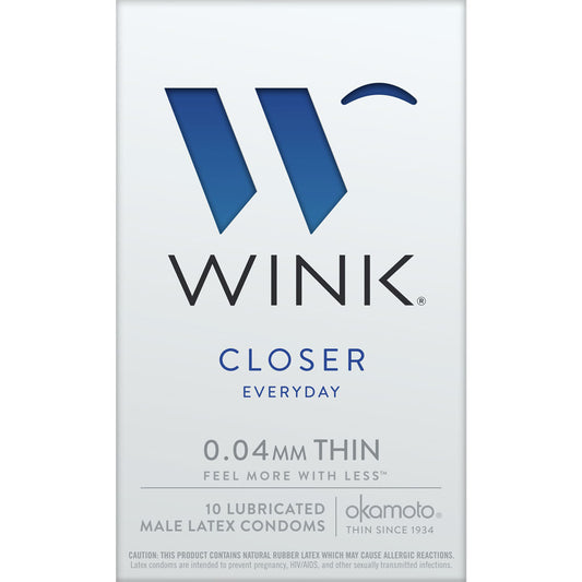 Wink Closer Thin Condoms 10 Pack