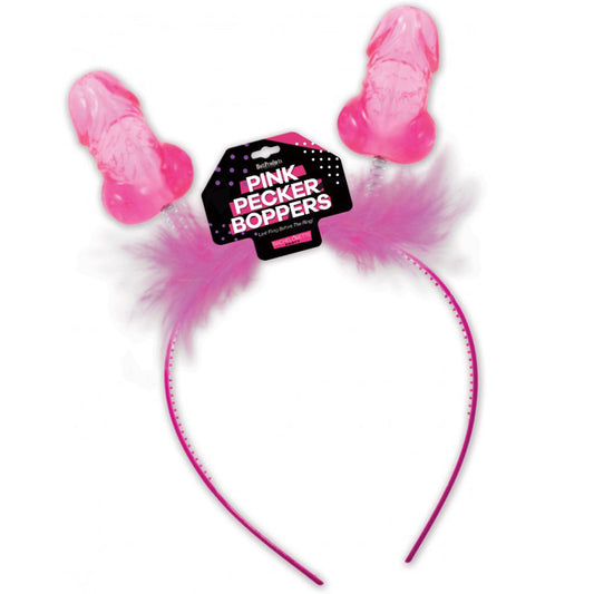Pink Pecker Bopper Antenna Head Band