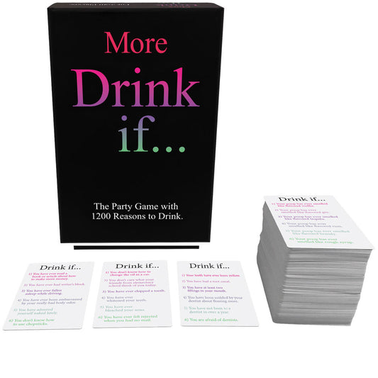 More Drink If... Drinking Game