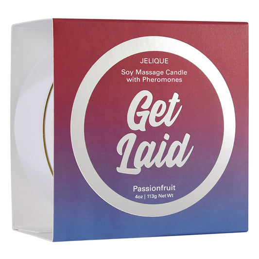Pheromone Massage Candle Get Laid Passionfruit 4oz