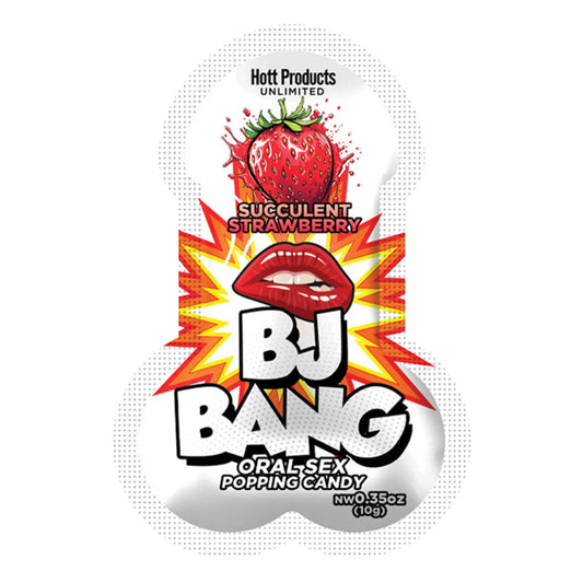 BJ Bang Oral Sex Popping Candy Strawberry