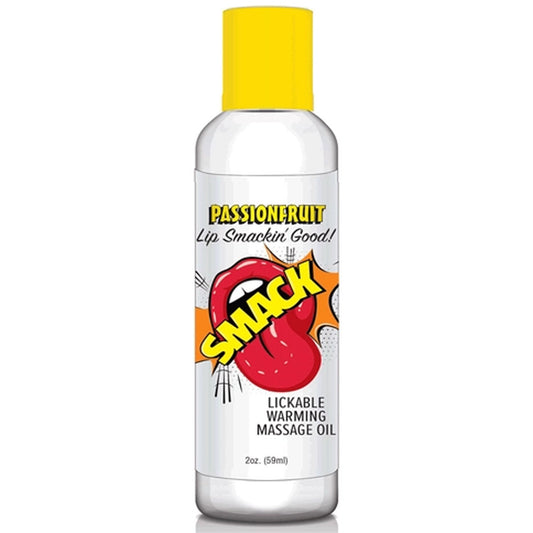 Smack Lickable Warming Massage Oil Passion 2oz