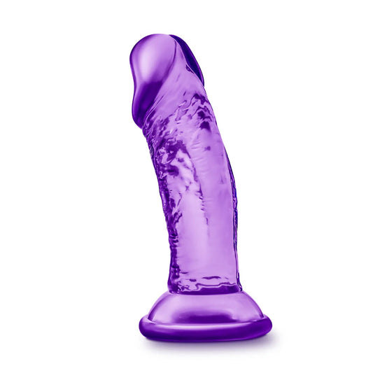 B Yours Sweet & Small 4" Dildo - Transparent Purple