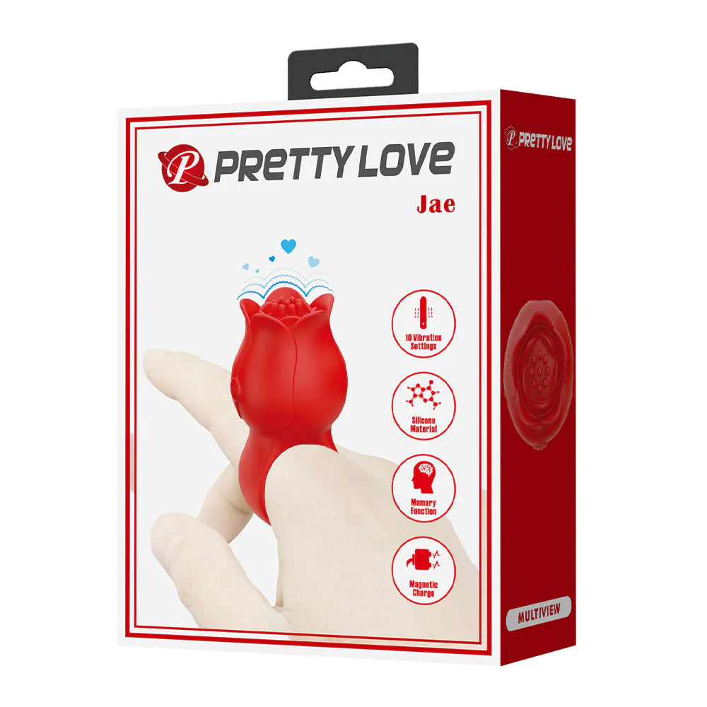 Pretty Love - Jae Rose Finger Ring Vibrator