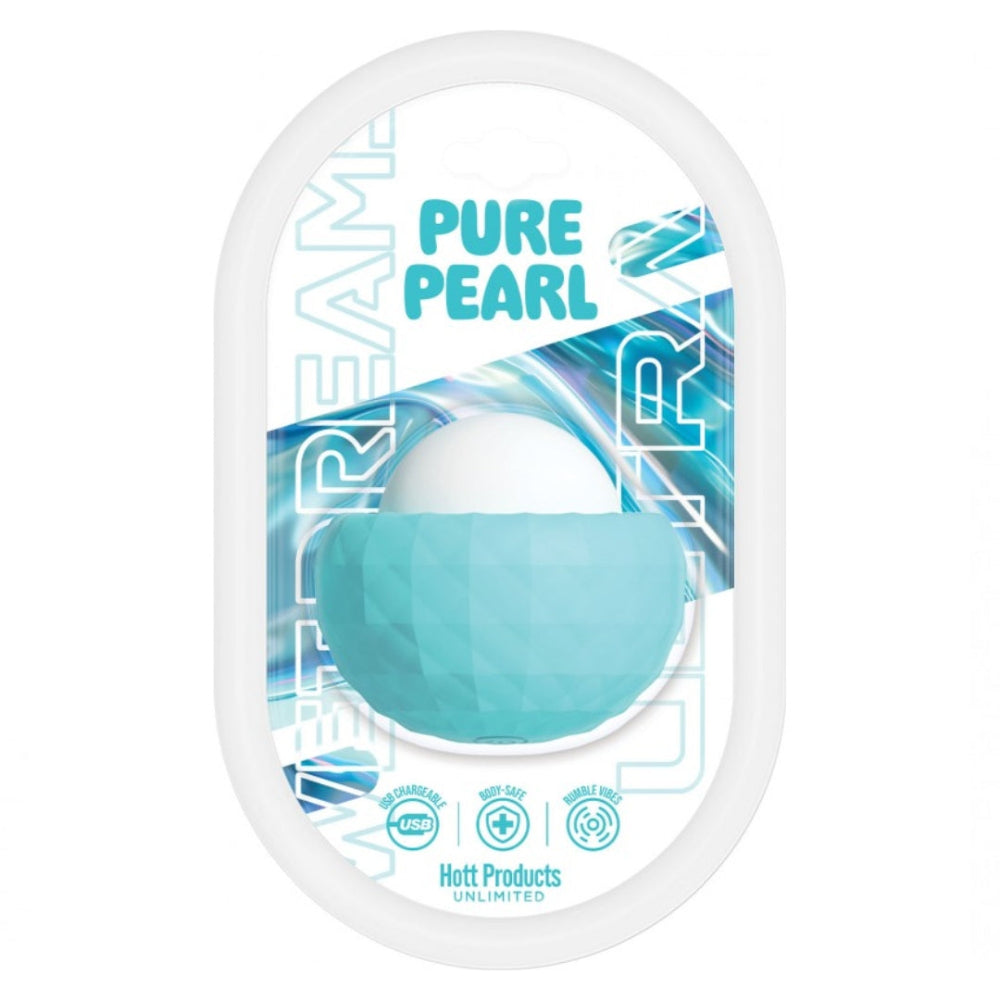 Wet Dreams Pure Pearl Clit Vibe - Blue