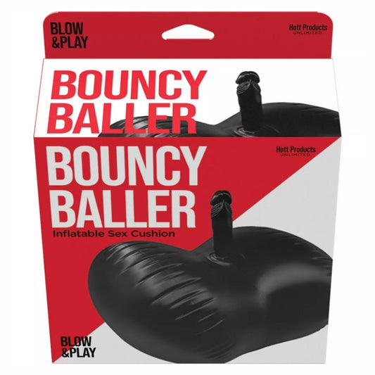 Bouncy Baller Inflatable Dildo
