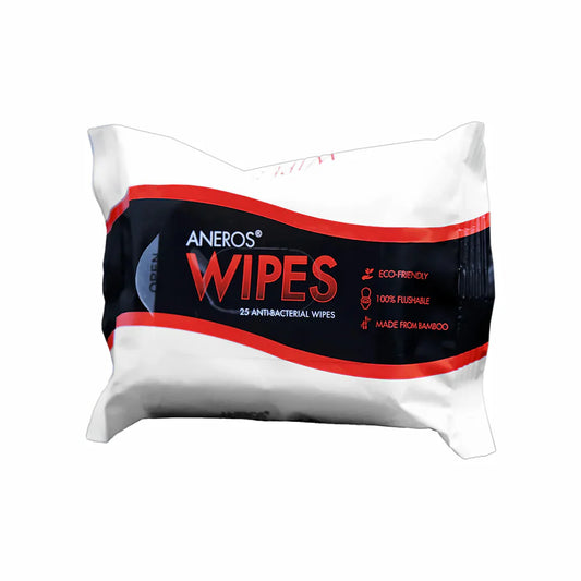 Aneros Antibacterial Wipes - 25pk