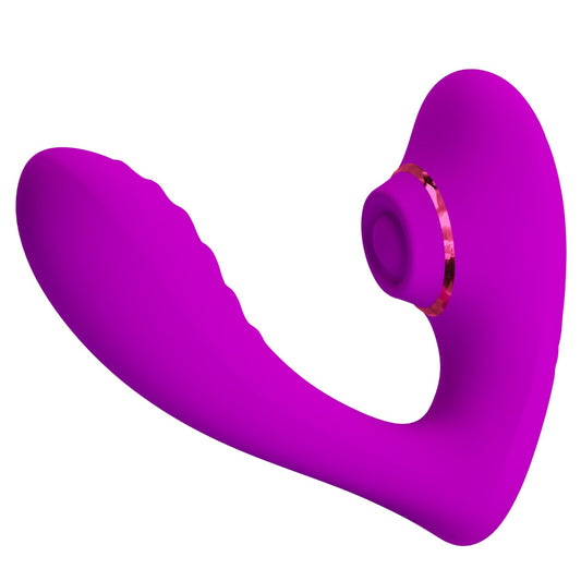 Pretty Love - Nauty Clitoral Suction & Gspot Vibe