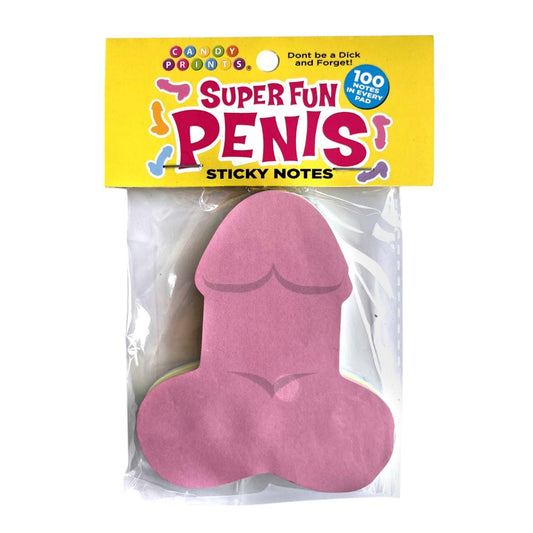 Super Fun Penis Sticky Notes - 100 Sheets