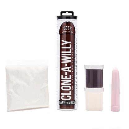 Clone A Willy Vibrating Kit - Dark