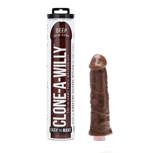 Clone A Willy Vibrating Kit - Dark