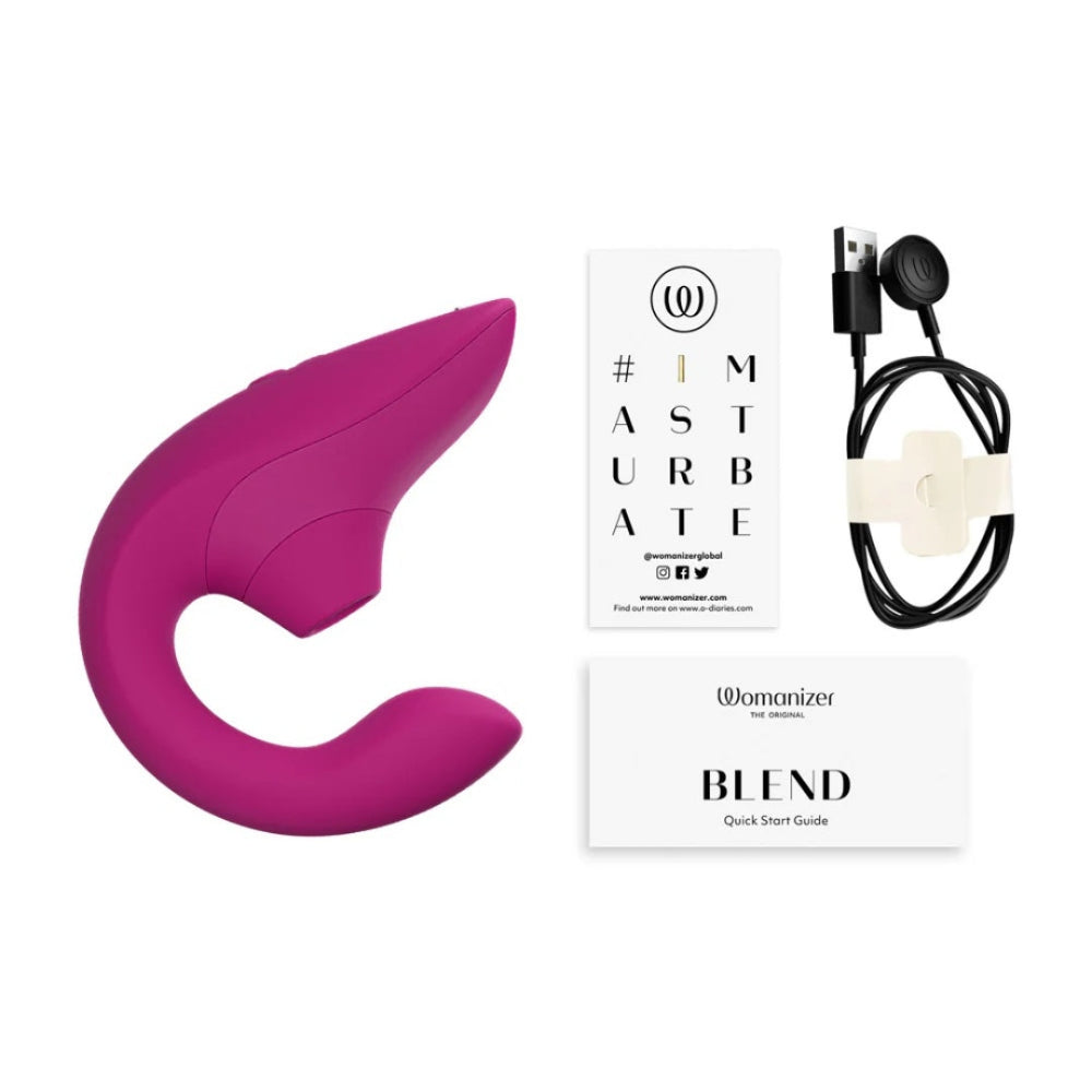 Womanizer Blend Rechargeable Sucking & G-Spot Vibe