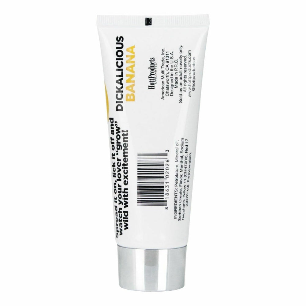 Dickalicious Banana Penis Arousal Cream 2oz
