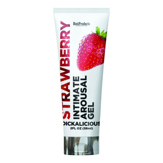 Dickalicious Strawberry Penis Arousal Cream 2oz
