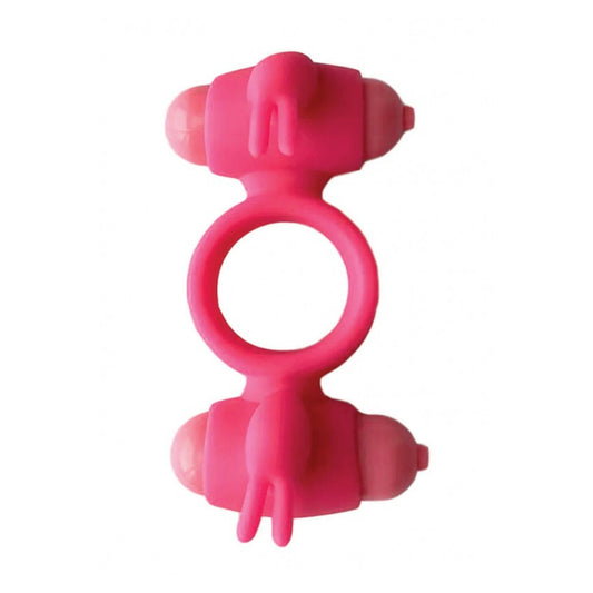 Wet Dreams Dual Fantasy Vibrating Cock Ring