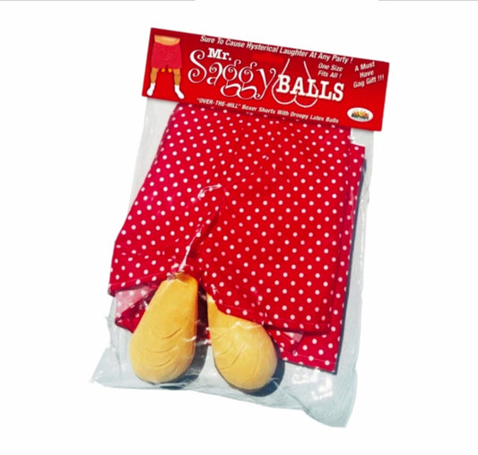 Mr. Saggy Balls Novelty Boxer Shorts