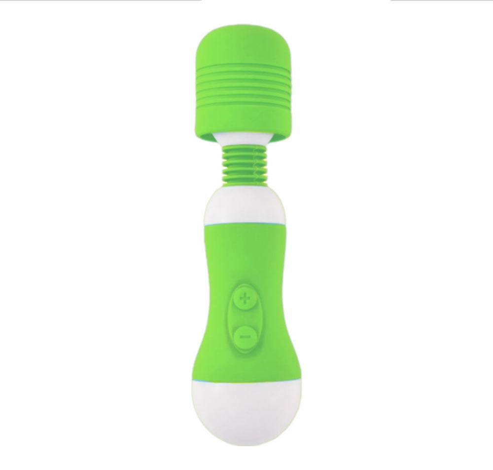 Magic Wand Rechargeable Mini Massager Green