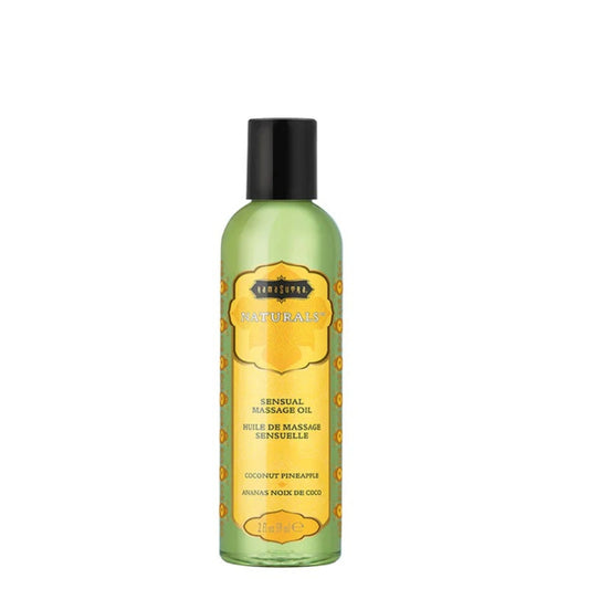 Kama Sutra Naturals Massage Oil Coconut Pineapple 2oz