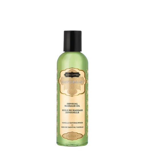 Kama Sutra Naturals Massage Oil Vanilla Sandalwood 2oz
