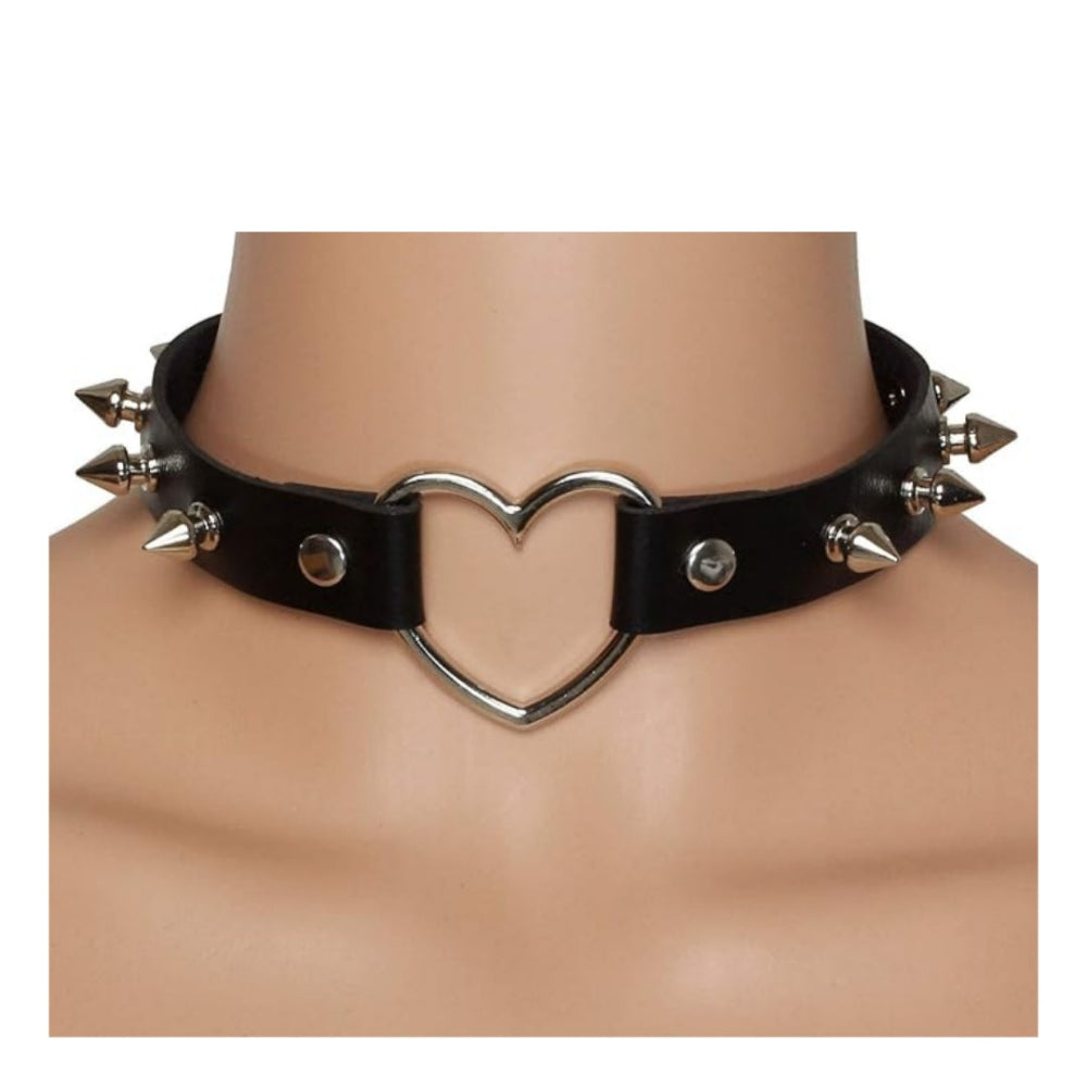 Gothic Leatherette Choker