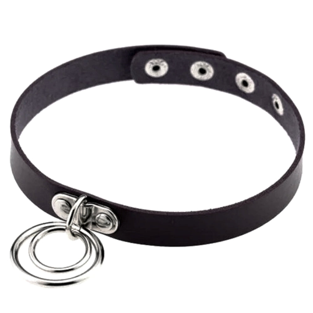 Gothic Leatherette Choker