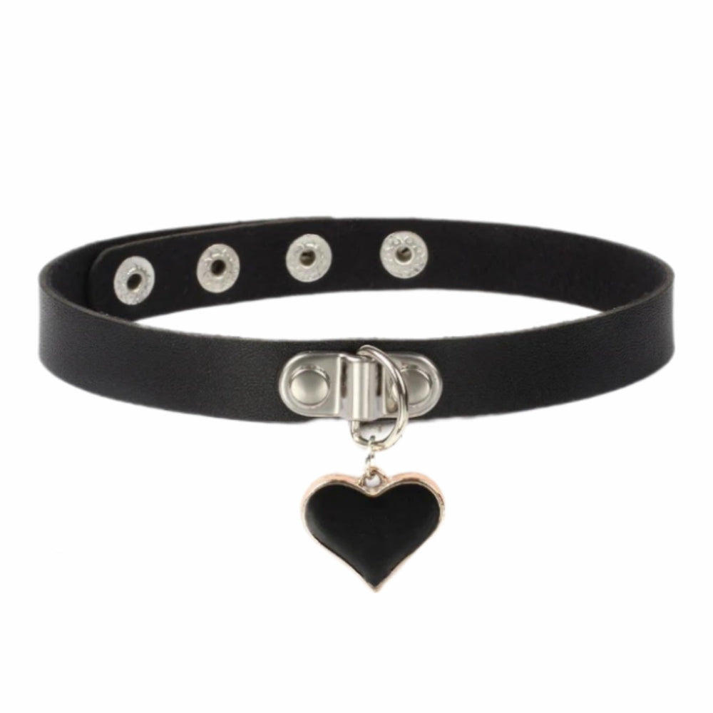 Gothic Leatherette Choker